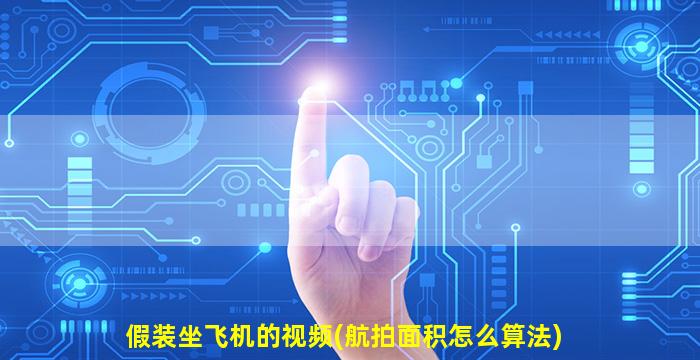 假装坐飞机的视频(航拍面积怎么算法)