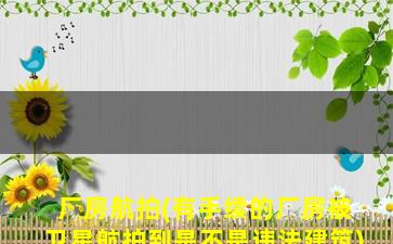 厂房航拍(有手续的厂房被卫星航拍到是不是违法建筑)